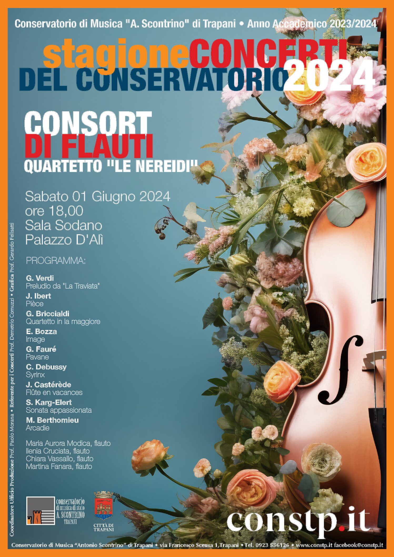Consort di Flauti Quartetto LE NEREIDI