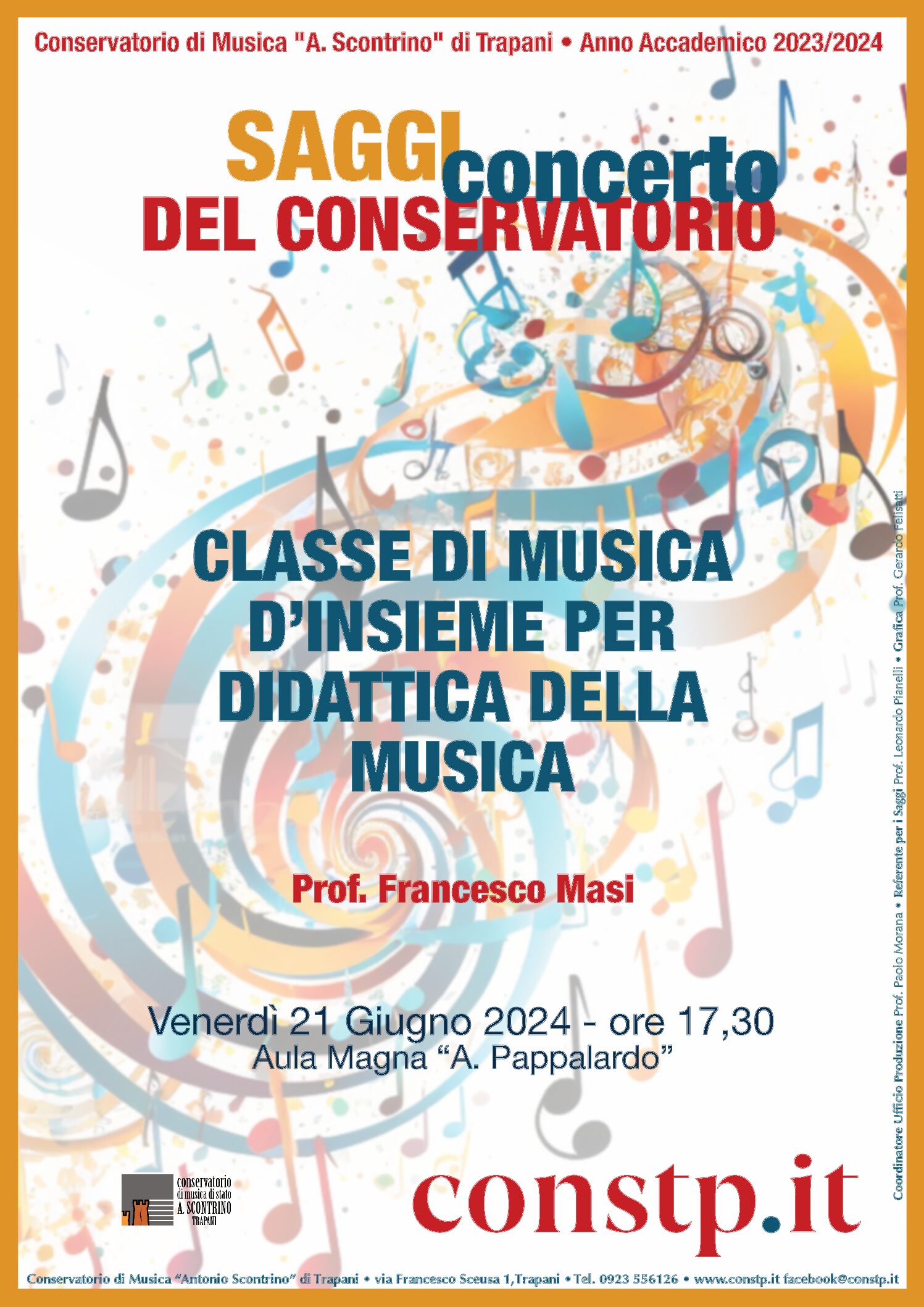 LOCANDINA SAGGIO CLASSE DI MUSICA D'INSIEME PER DIDATTICA DELLA MUSICA (1)